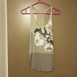 Grey tank with sequin detail